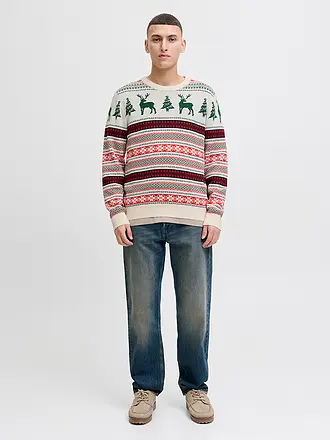 JACK & JONES | Pull JJXMAS | dunkelgrün